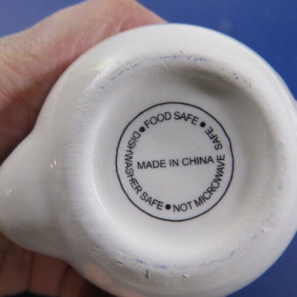 White Ceramic Tea Pot Glazed READY TO DECORATE IN YOUR OWN STYLE  #4 - Picture 6 of 6